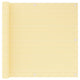 VidaXL Balkonscherm 90x400 cm HDPE beige