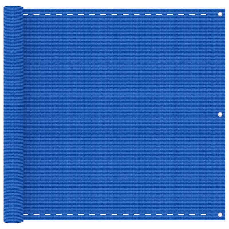 Chargez l'image dans la visionneuse de la galerie, Vidaxl balkonscherm 90x600 cm hdpe blauw
