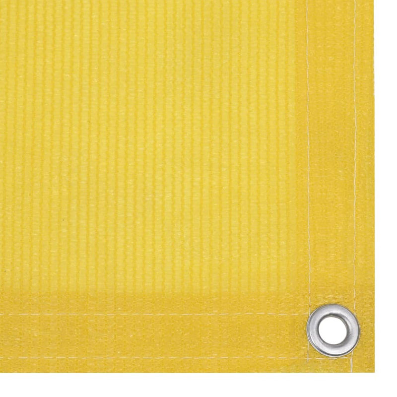 Load image into Gallery viewer, Vidaxl balkonscherm 90x500 cm hdpe geel
