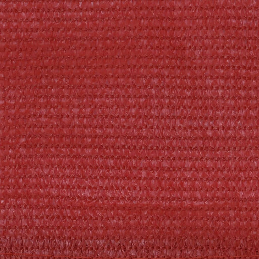 Vidaxl balkonscherm 90x400 cm hdpe rood