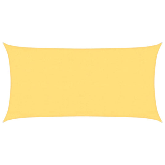 Vidaxl zonnezeil 160 g m² 3x6 m hdpe beige