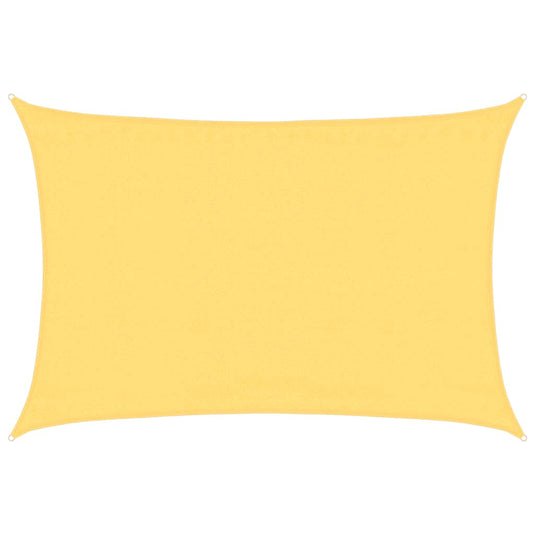 Vidaxl zonnezeil 160 g m² 3,5x5 m hdpe beige