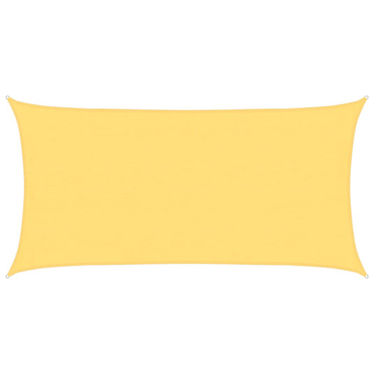 Vidaxl zonnezeil 160 g m² 4x7 m hdpe beige