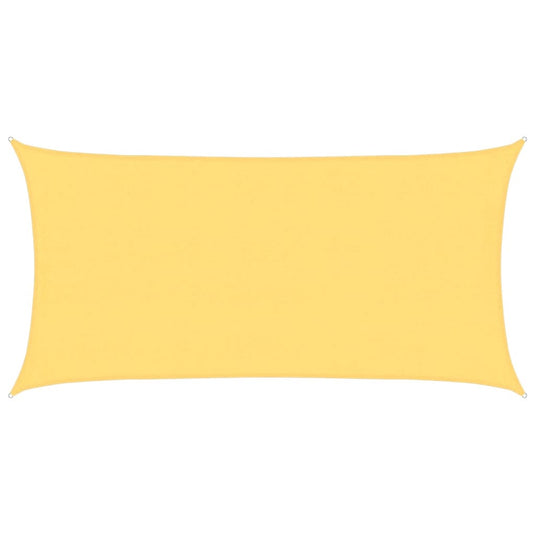 Vidaxl zonnezeil 160 g m² 4x7 m hdpe beige