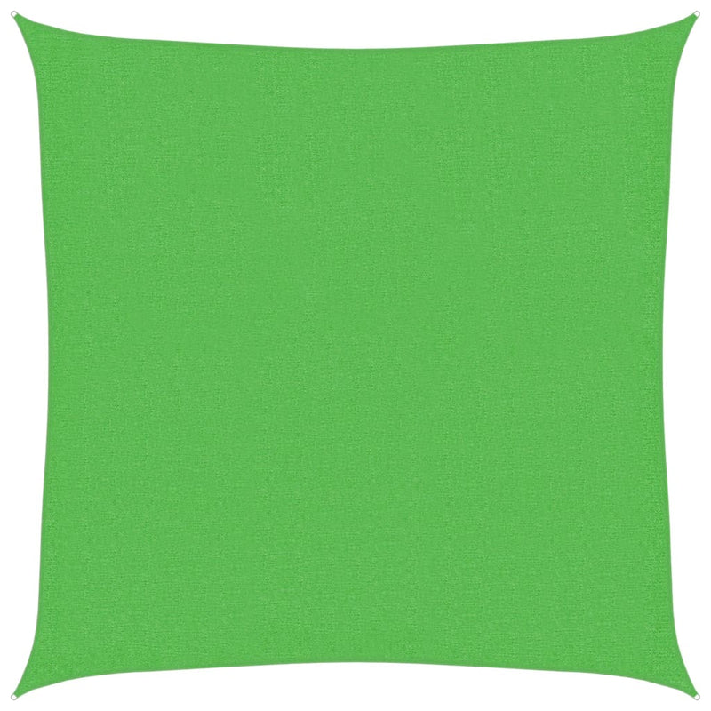 Afbeelding laden in galerijviewer, Vidaxl zonnezeil 160 g m² 2x2 m hdpe lichtgroen
