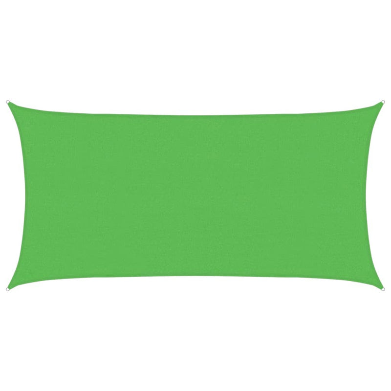 Load image into Gallery viewer, Vidaxl zonnezeil rechthoekig 160 g m² 2,5x5 m hdpe lichtgroen
