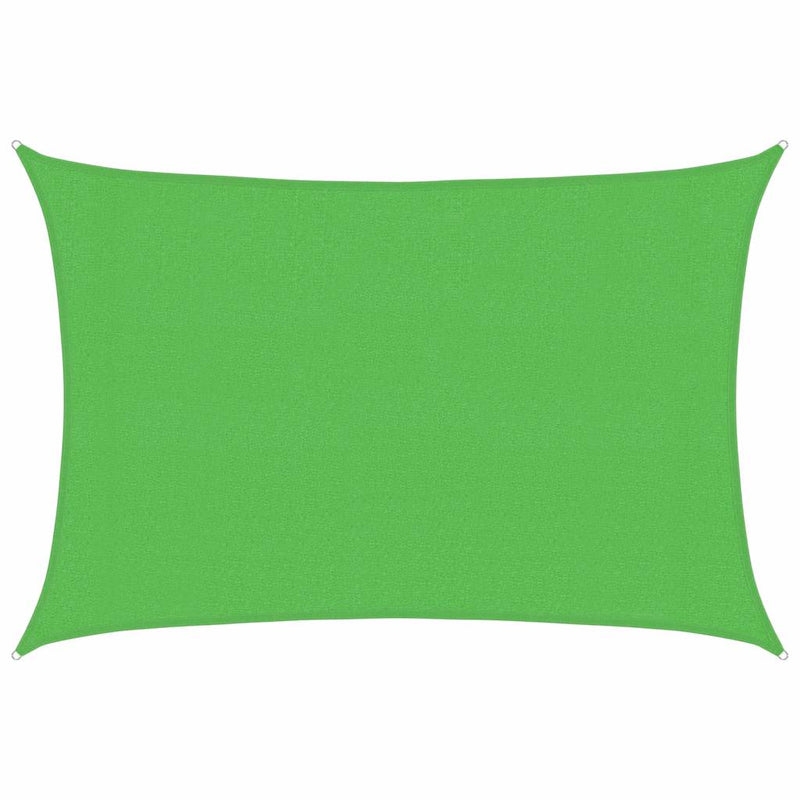 Afbeelding laden in galerijviewer, Vidaxl zonnezeil 160 g m² 3x4 m hdpe lichtgroen
