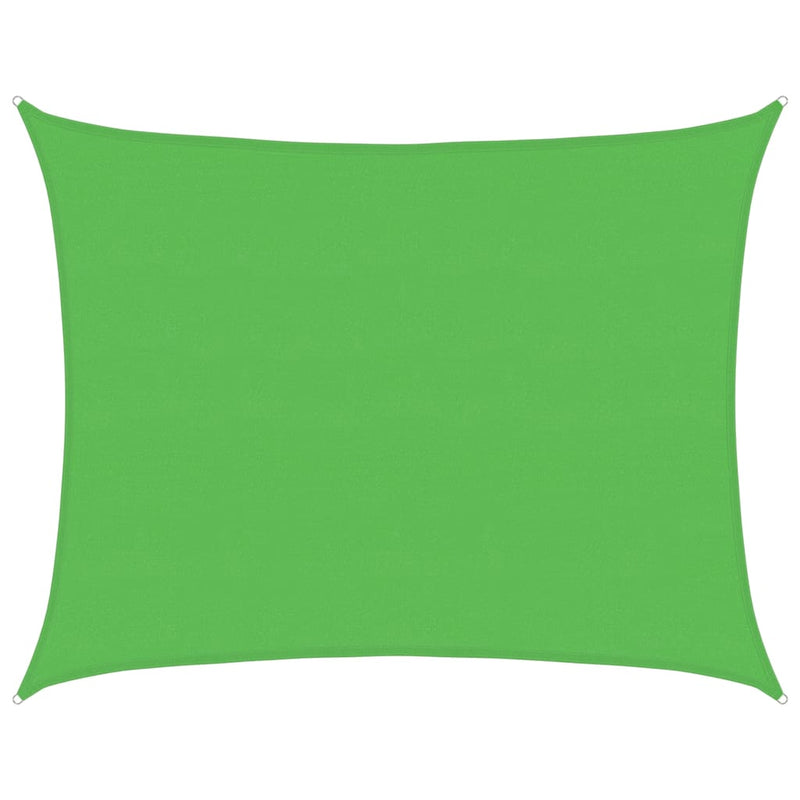Afbeelding laden in galerijviewer, Vidaxl zonnezeil 160 g m² 6x8 m hdpe lichtgroen
