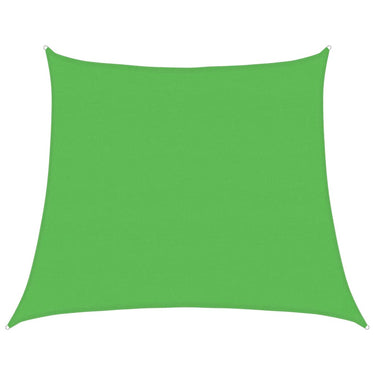 Vidaxl zonnezeil trapezium 160 g m² 4 5x4 m hdpe lichtgroen