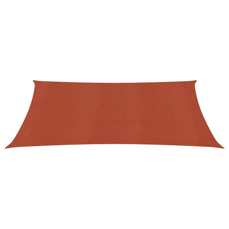 Load image into Gallery viewer, VidaXL Zonnezeil 160 g m² 3x4 m HDPE terracottakleurig
