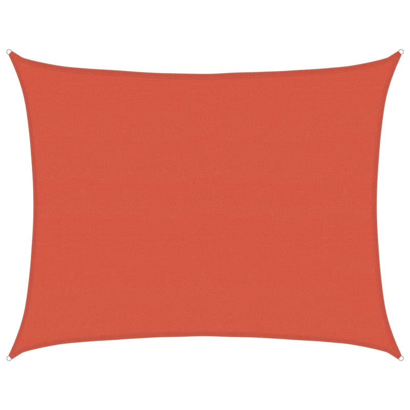 Afbeelding laden in galerijviewer, Vidaxl zonnezeil 160 g m² 6x8 m hdpe terracottakleurig
