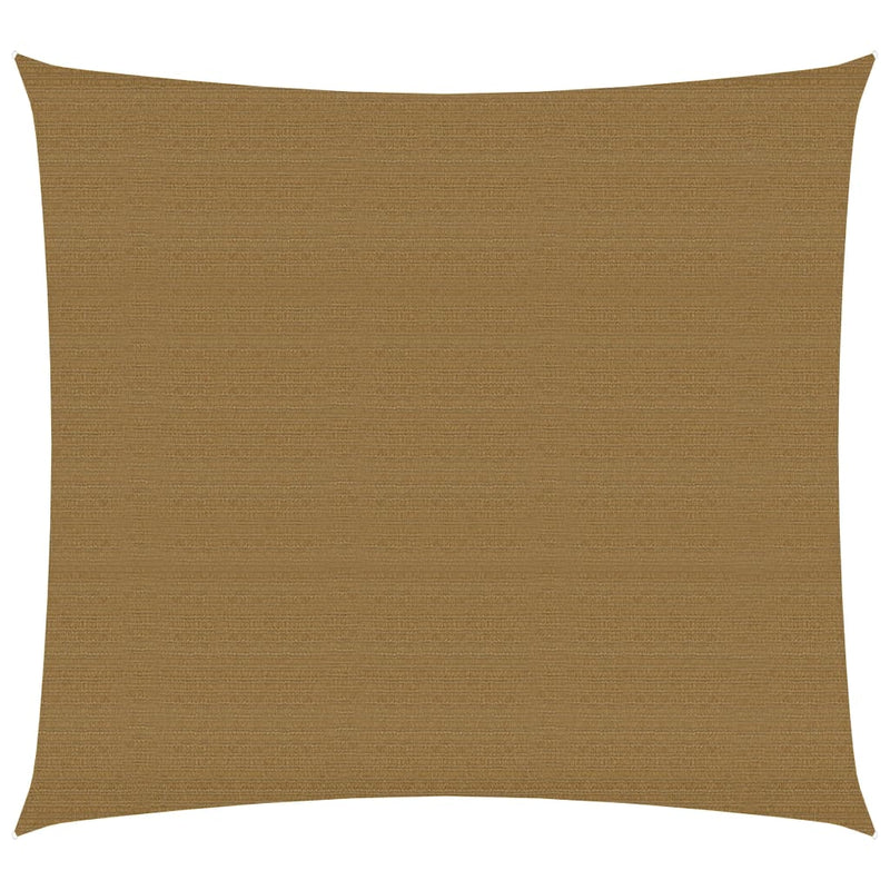 Load image into Gallery viewer, VidaXL Zonnezeil 160 g m² 3,6x3,6 m HDPE taupe
