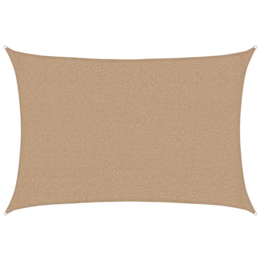 Vidaxl zonnezeil 160 g m² 2,5x3,5 m hdpe taupe
