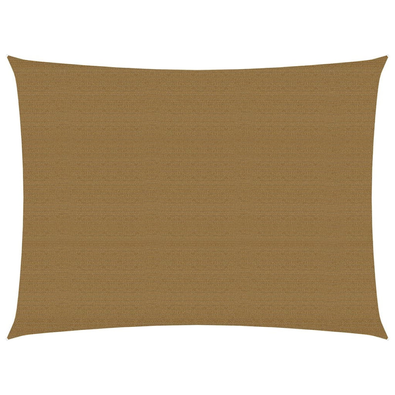 Load image into Gallery viewer, VidaXL Zonnezeil 160 g m² 5x6 m HDPE taupe
