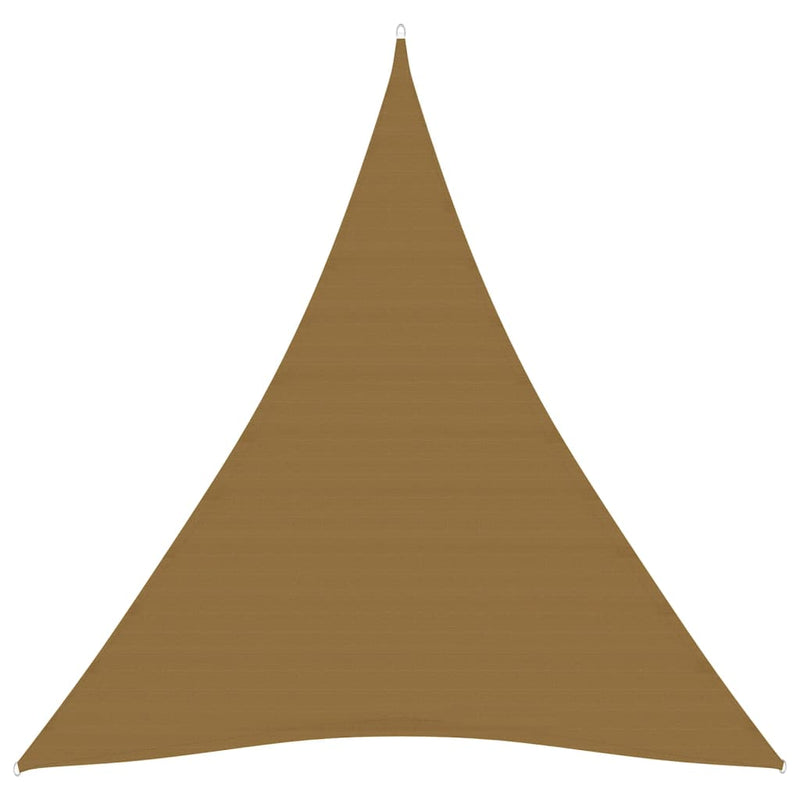Load image into Gallery viewer, VidaXL Zonnezeil 160 g m² 3x4x4 m HDPE taupe
