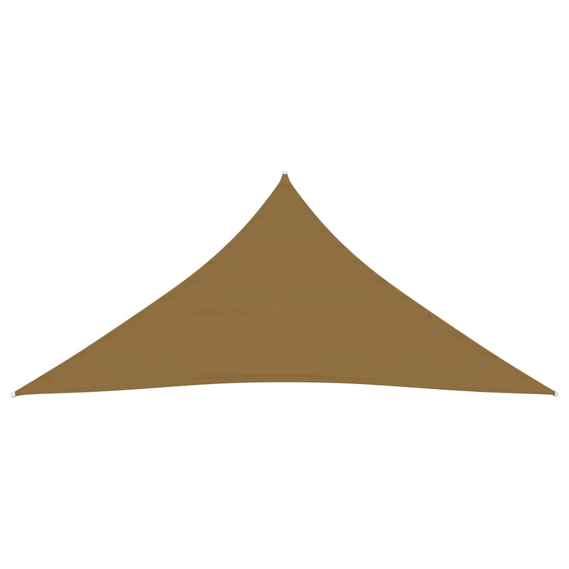 Load image into Gallery viewer, VidaXL Zonnezeil 160 g m² 3x4x4 m HDPE taupe
