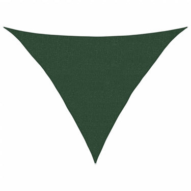 Vidaxl zonnezeil 160 g m² 2,5x2,5x3,5 m hdpe donkergroen