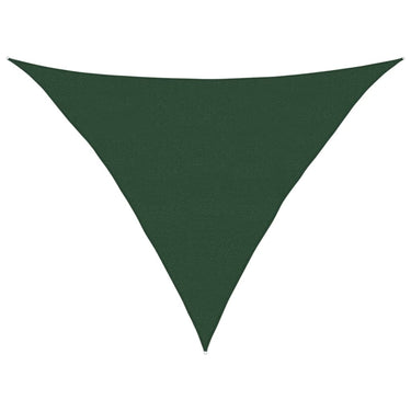 Vidaxl zonnezeil 160 g m² 5x5x6 m hdpe donkergroen