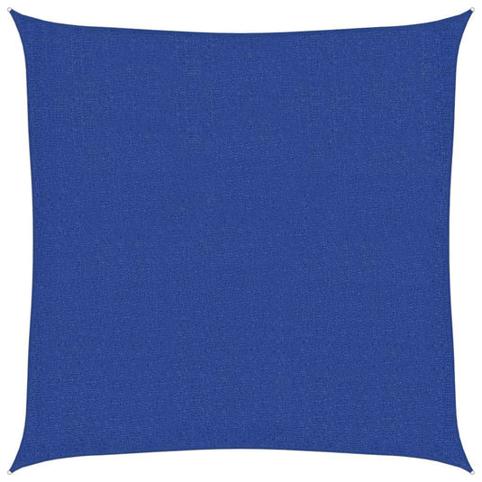 Vidaxl zonnezeil 160 g m² vierkant 3x3 m hdpe blauw