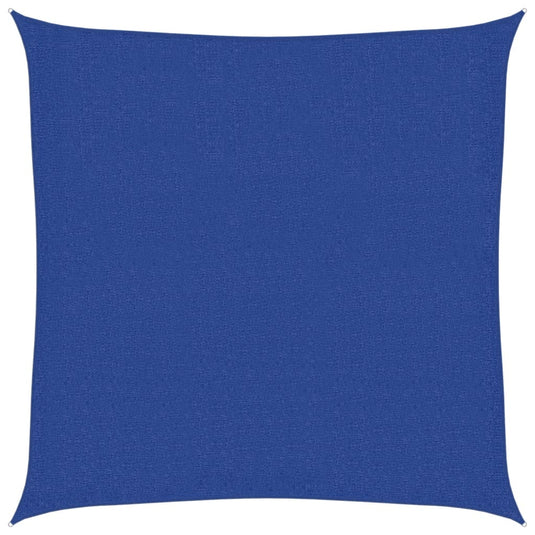 Vidaxl zonnezeil 160 g m² vierkant 3x3 m hdpe blauw