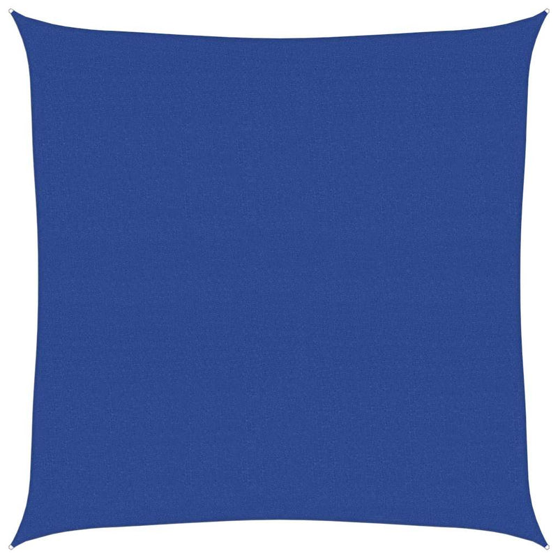 Afbeelding laden in galerijviewer, Vidaxl zonnezeil 160 g m² vierkant 5x5 m hdpe blauw
