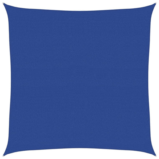 Vidaxl zonnezeil 160 g m² vierkant 7x7 m hdpe blauw