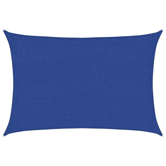 Vidaxl zonnezeil 160 g m² 2x3 m hdpe blauw