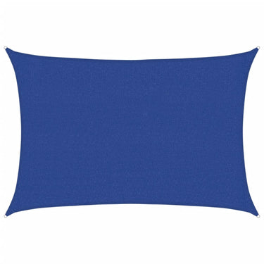 Vidaxl zonnezeil 160 g m² 2,5x3,5 m hdpe blauw