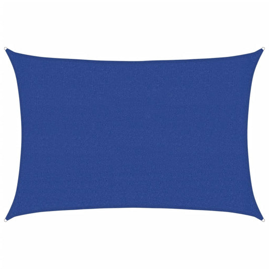 Vidaxl zonnezeil 160 g m² 2,5x3,5 m hdpe blauw