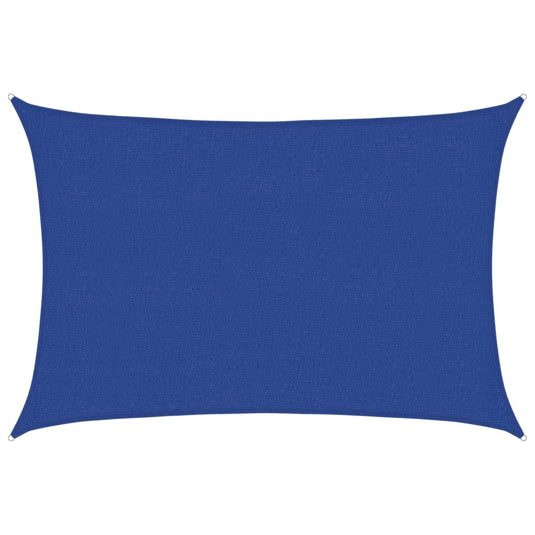 Vidaxl zonnezeil 160 g m² 2,5x4 m hdpe blauw
