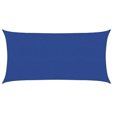 Vidaxl zonnezeil 160 g m² 2,5x4,5 m hdpe blauw