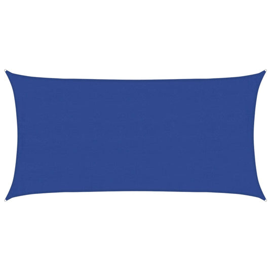 Vidaxl zonnezeil 160 g m² rechthoekig 4x7 m hdpe blauw