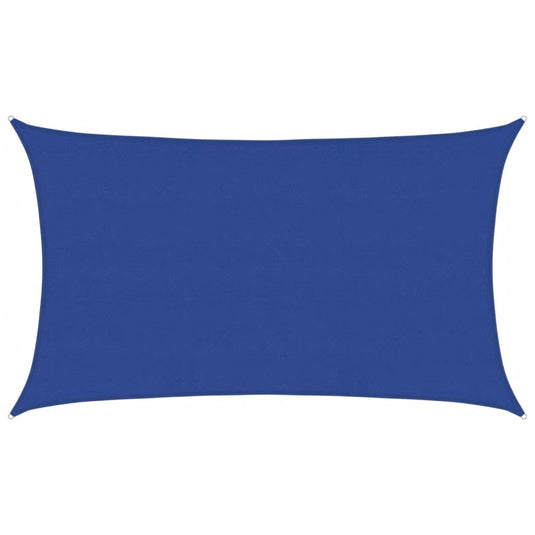 Vidaxl zonnezeil 160 g m² rechthoekig 5x8 m hdpe blauw