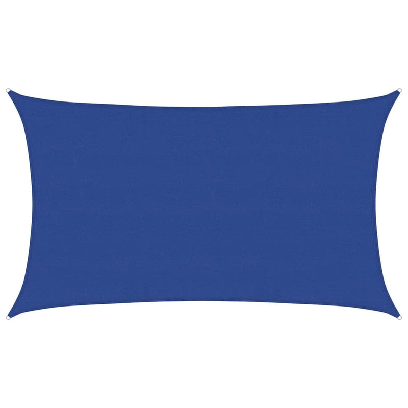 ギャラリービューアに画像をロードする, Vidaxl zonnezeil 160 g m² rechthoekig 5x8 m hdpe blauw
