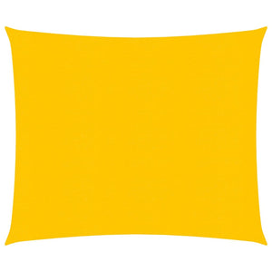 VidaXL Zonnezeil 160 g m² 2x2 m HDPE geel