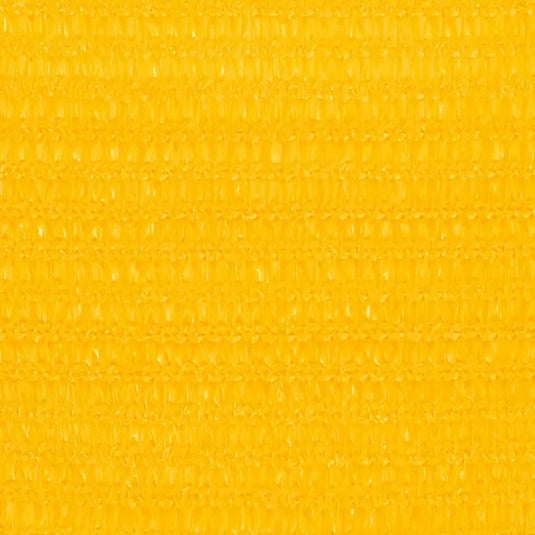 VidaXL Zonnezeil 160 g m² 2x2 m HDPE geel