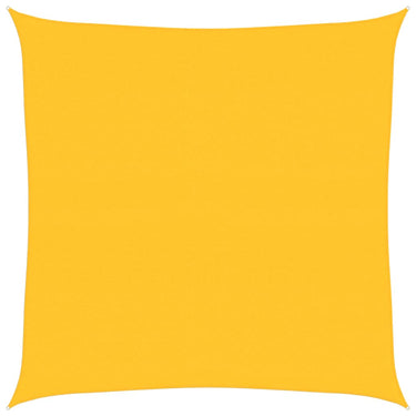 Vidaxl zonnezeil 160 g m² vierkant 7x7 m hdpe geel