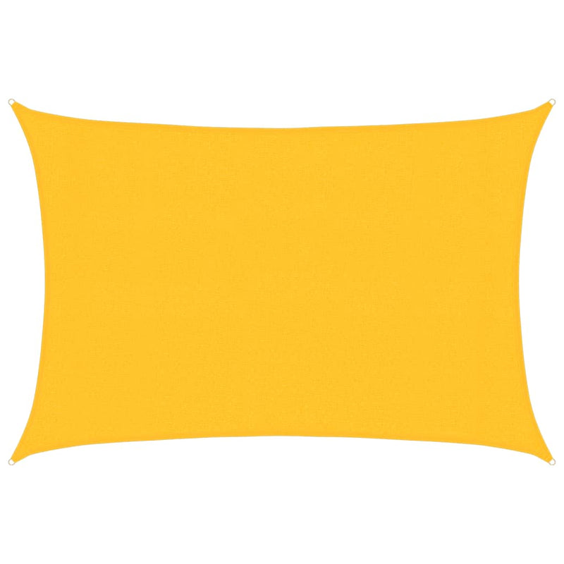 Cargue la imagen en el visor de la galería, Vidaxl zonnezeil 160 g m² 3x4,5 m hdpe geel
