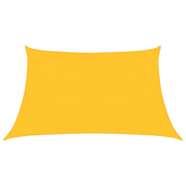 Vidaxl zonnezeil 160 g m² 3 4x2 m hdpe geel