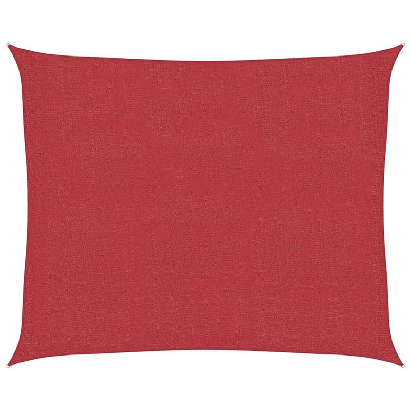 Afbeelding laden in galerijviewer, Vidaxl zonnezeil 160 g m² 2,5x3 m hdpe rood
