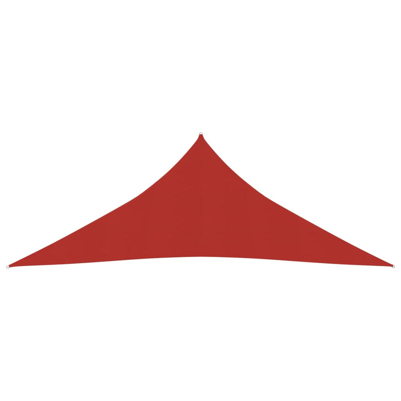 Load image into Gallery viewer, VidaXL Zonnezeil 160 g m² 4,5x4,5x4,5 m HDPE rood
