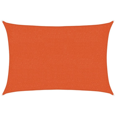 Vidaxl zonnezeil 160 g m² 2x2,5 m hdpe oranje
