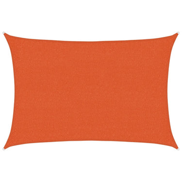 Vidaxl zonnezeil 160 g m² 2x3 m hdpe oranje
