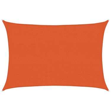 Vidaxl zonnezeil 160 g m² 2,5x3,5 m hdpe oranje
