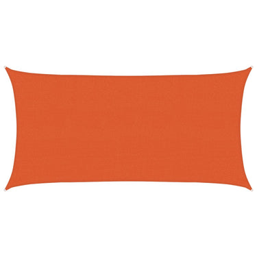 Vidaxl zonnezeil 160 g m² 2,5x4,5 m hdpe oranje