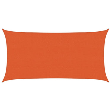 Vidaxl zonnezeil 160 g m² 2,5x5 m hdpe oranje