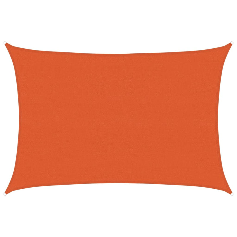 Load image into Gallery viewer, Vidaxl zonnezeil 160 g m² rechthoekig 4x5 m hdpe oranje

