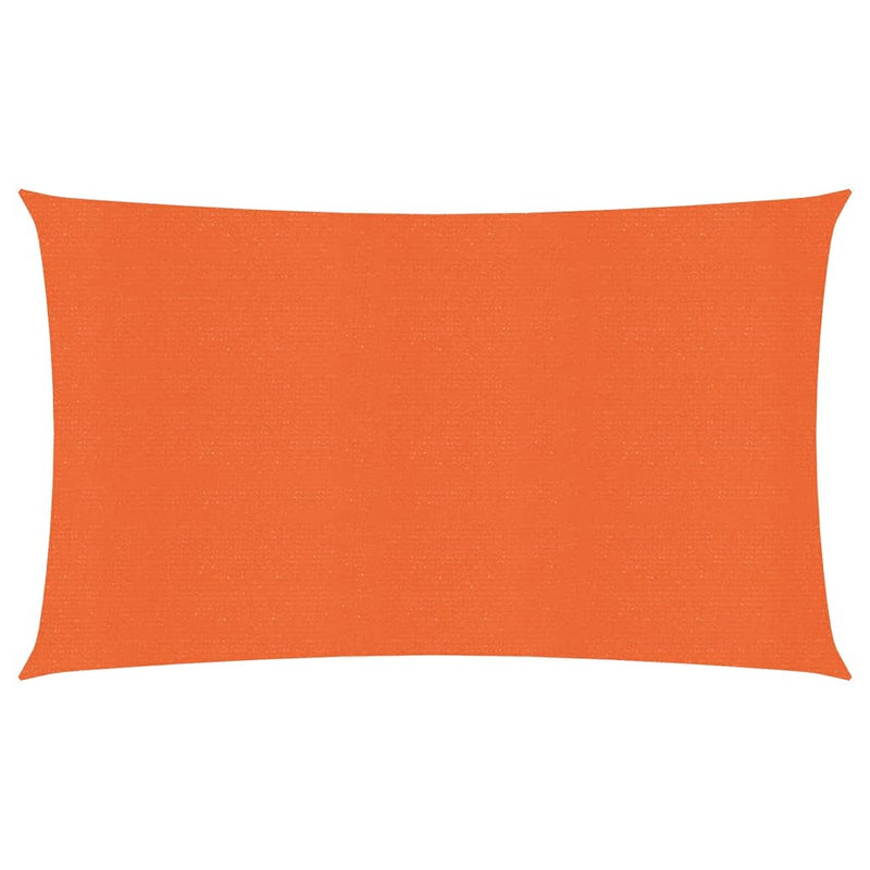 Load image into Gallery viewer, Vidaxl zonnezeil 160 g m² rechthoekig 4x7 m hdpe oranje
