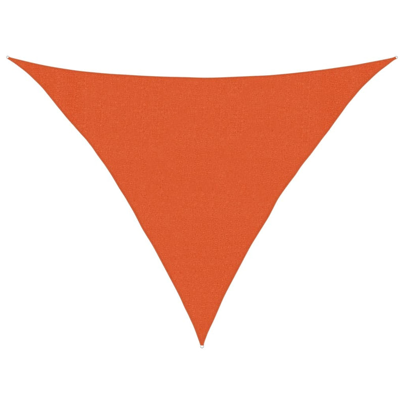 Chargez l'image dans la visionneuse de la galerie, Vidaxl zonnezeil 160 g m² 3x3x4,2 m hdpe oranje
