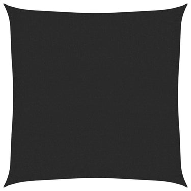 Vidaxl zonnezeil 160 g m² 2,5x2,5 m hdpe zwart